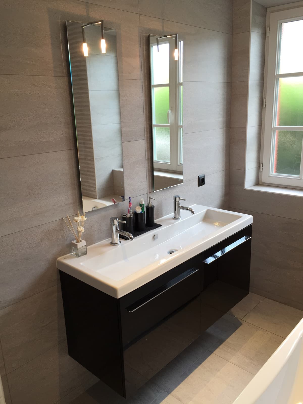 Meuble double vasque